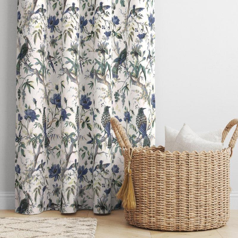 Buy Koel Charm Single Curtain - Blue Curtains from Vaaree