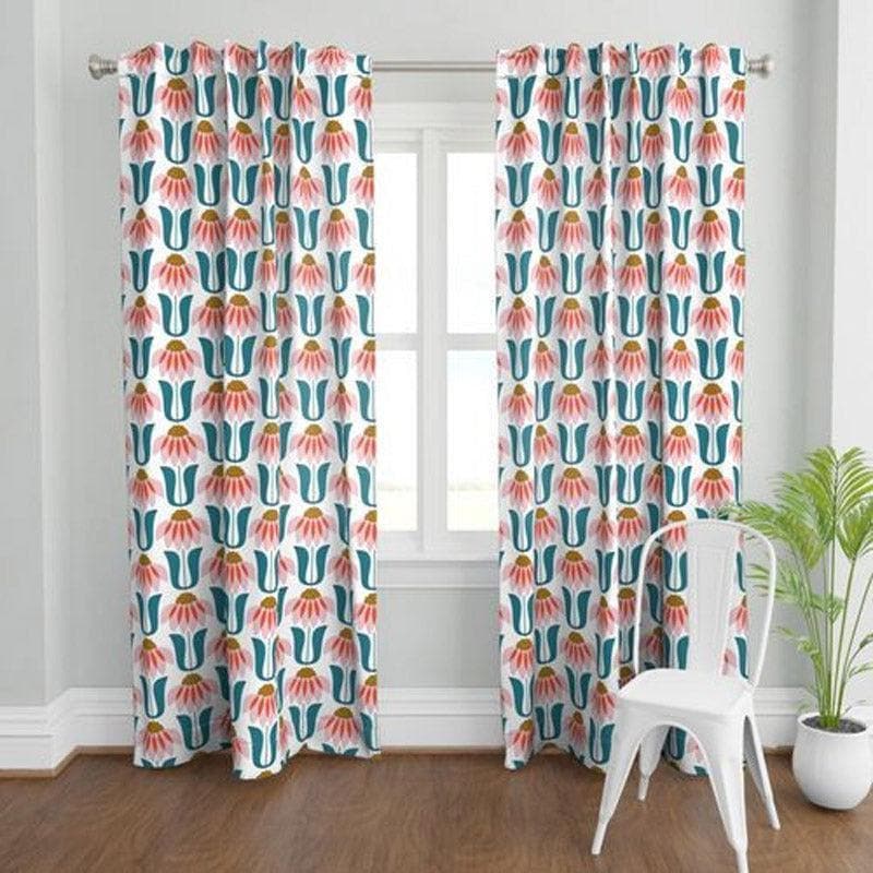 Buy Loopsy Daisy Curtain Curtains from Vaaree