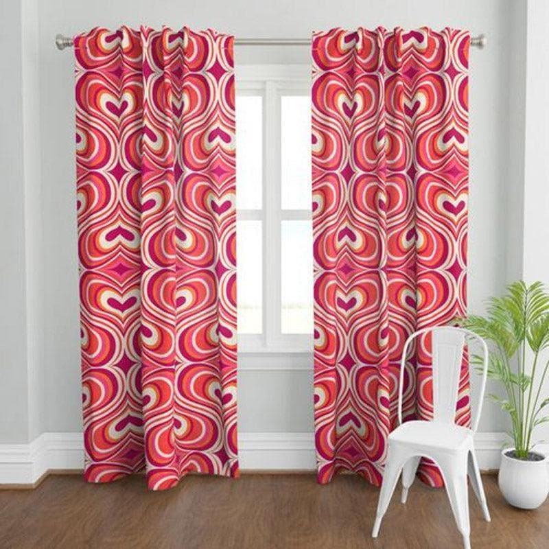 Buy Love Is In The Air Curtain Curtains from Vaaree