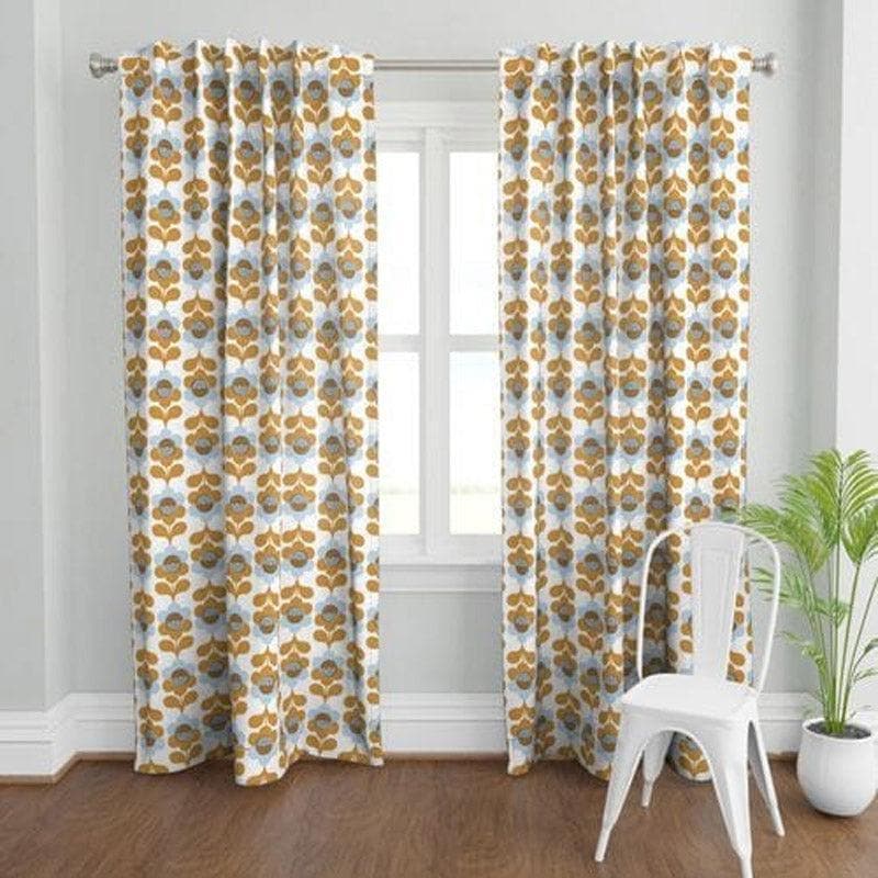 Buy Majesta Floral Curtain Curtains from Vaaree