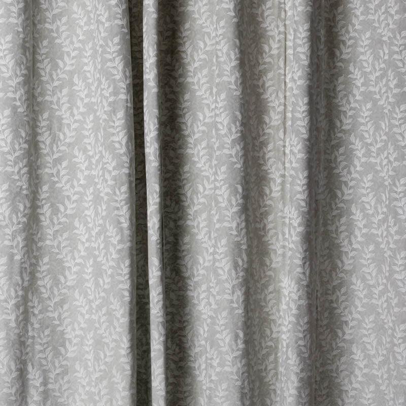 Buy Noor Jacquard Single Curtain (Grey) Curtains from Vaaree