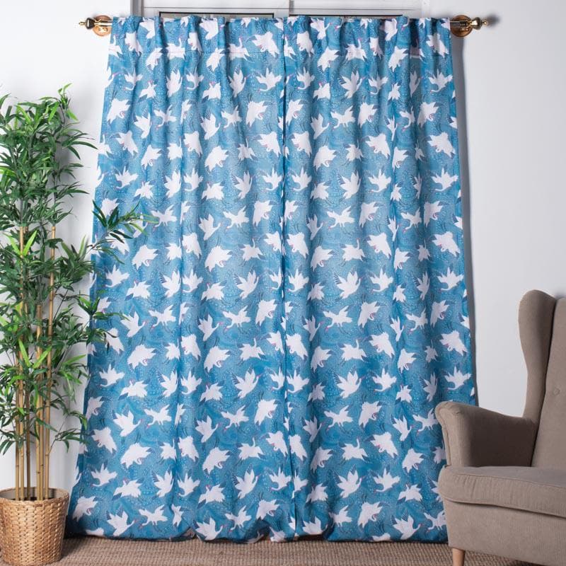 Buy Oriental Clouds Curtain Curtains from Vaaree