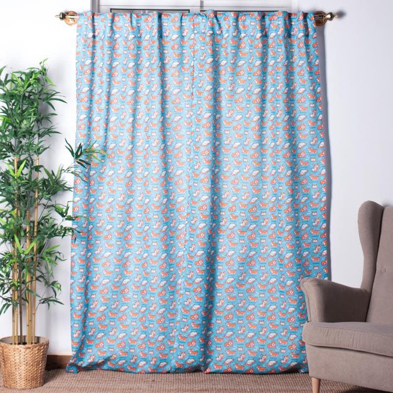 Buy Puppy Pups Curtain Curtains from Vaaree