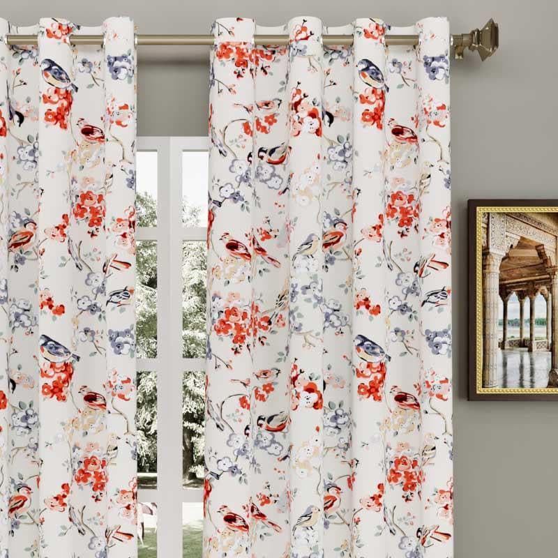 Buy Qudrat Curtain - Set Of Two Curtains from Vaaree