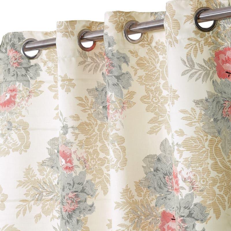 Buy Simora Floral Curtain Curtains from Vaaree