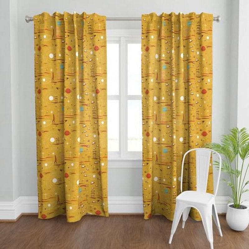 Buy Solar Solace Curtain Curtains from Vaaree