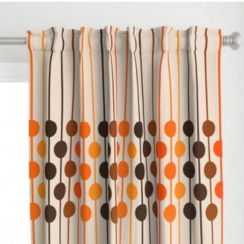 Buy Stona Stamp Curtain Curtains from Vaaree