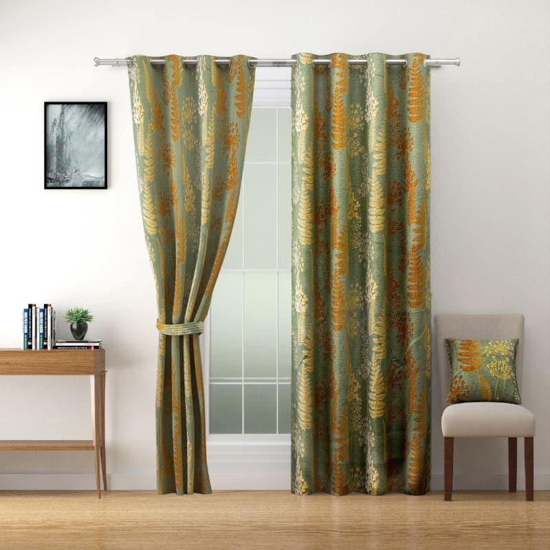 Buy Taanya Floral Curtain Curtains from Vaaree