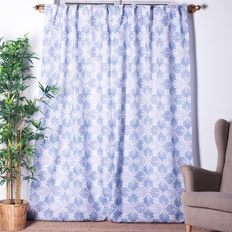 Buy Tessellated Geomteric Printed Curtain Curtains from Vaaree