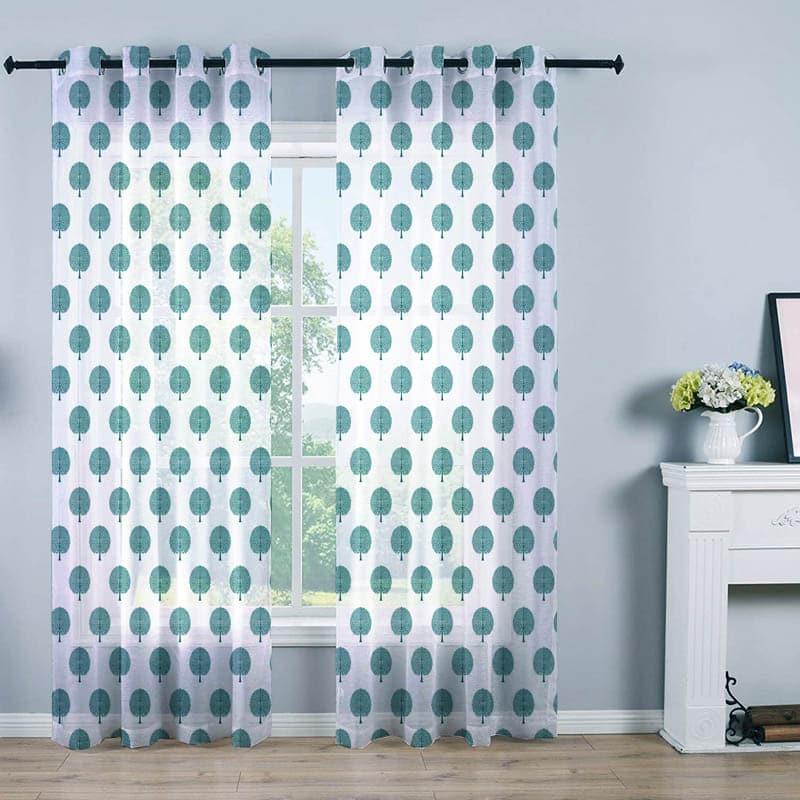 Buy The Hawaiin Affair Curtain - Set Of Two Curtains from Vaaree