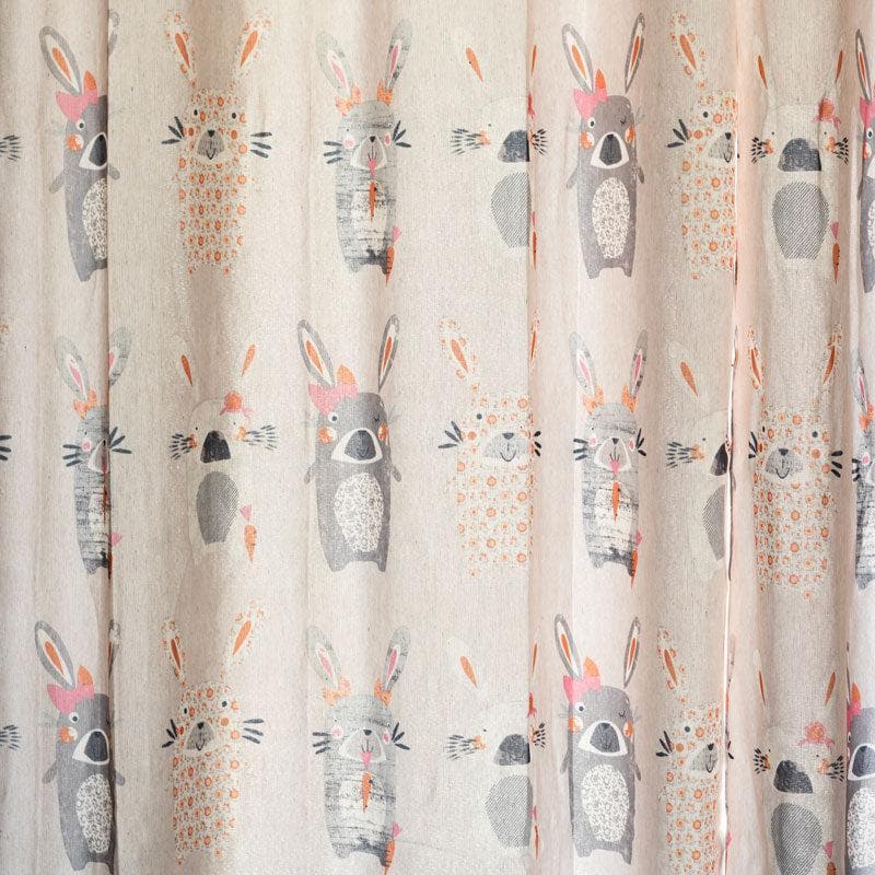 Buy The Muttering Rabbits Curtains Curtains from Vaaree