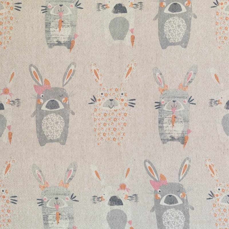 Buy The Muttering Rabbits Curtains Curtains from Vaaree