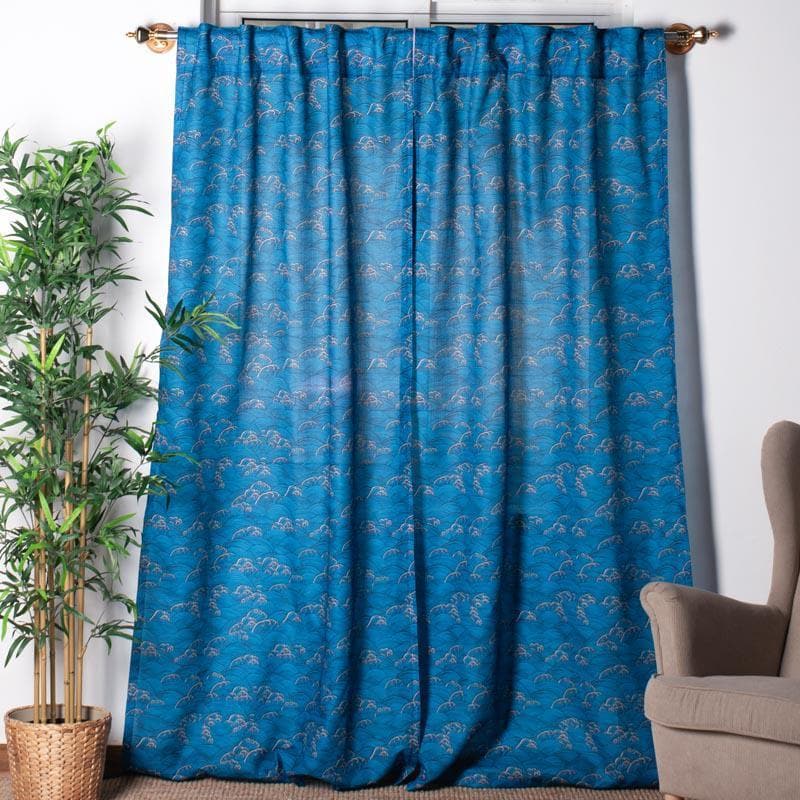 Buy Wavy Dreams Curtain Curtains from Vaaree