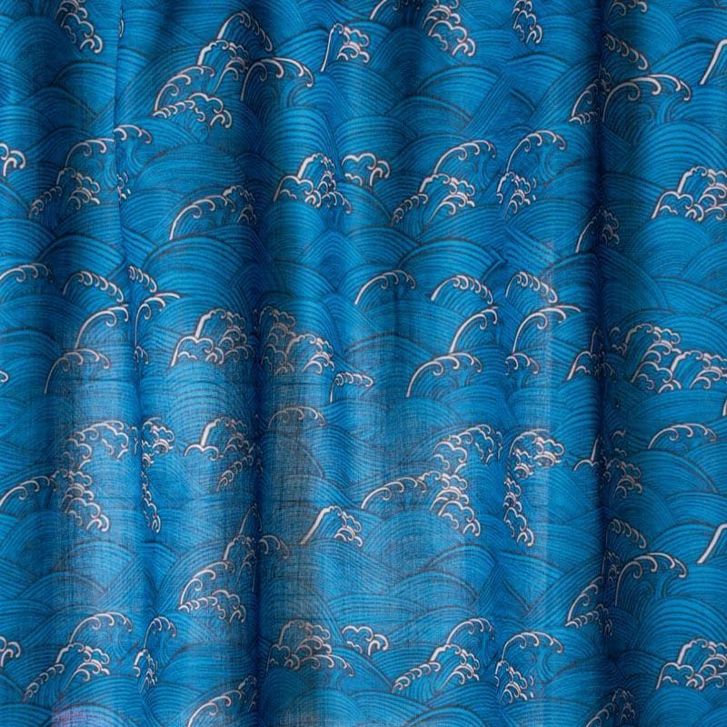 Buy Wavy Dreams Curtain Curtains from Vaaree