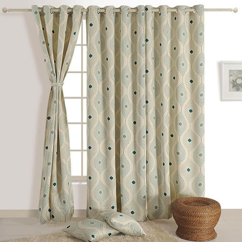 Buy Wavy Magic Curtain Curtains from Vaaree