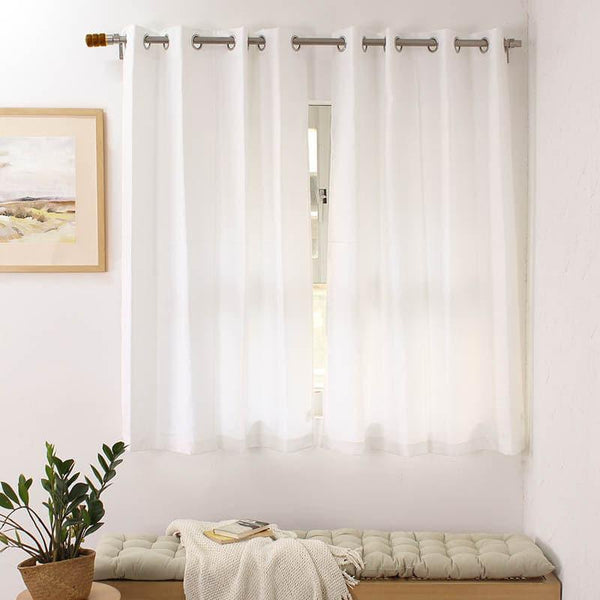Curtains - Indus Curtain - White