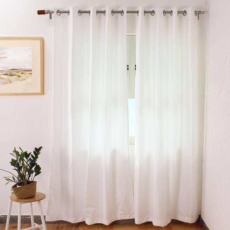 Buy Indus Curtain - White Curtains from Vaaree