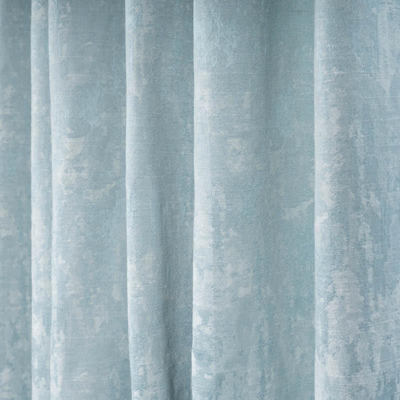 Curtains - Zephyr Jacquard Single Curtain (Sea Green)