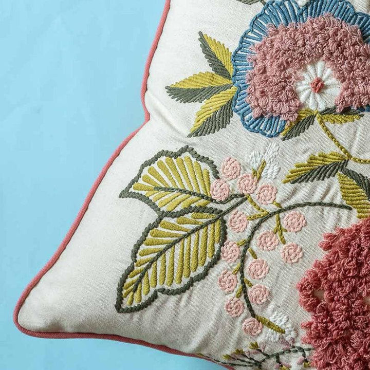Buy Blooms Cushion Cover- Tres Jolie Collection Online in India | Cushion Covers on Vaaree