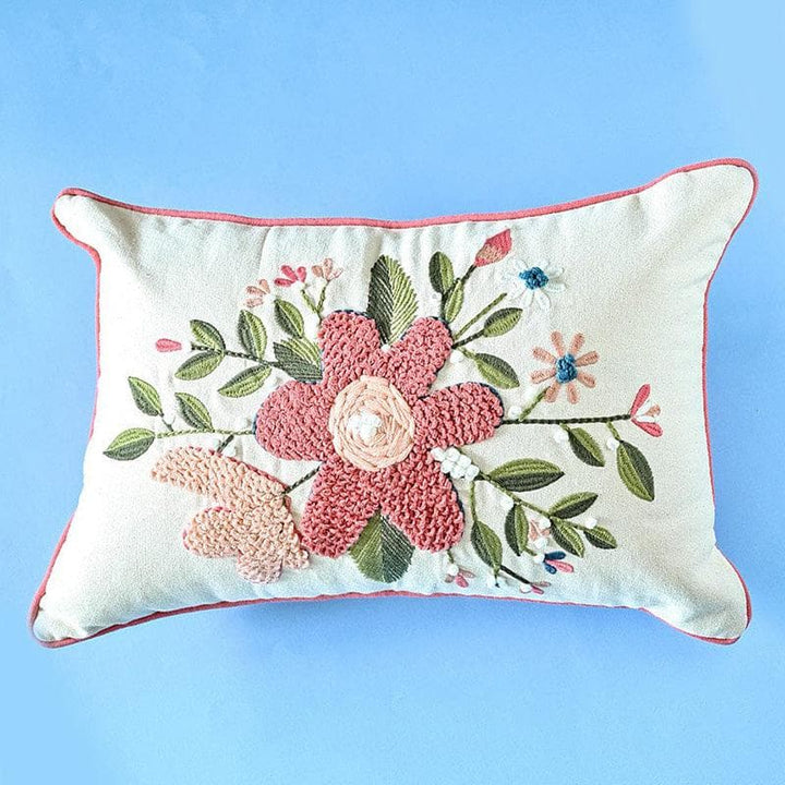 Buy Bouquet Cushion Cover - Tres Jolie Collection Online in India | Cushion Covers on Vaaree