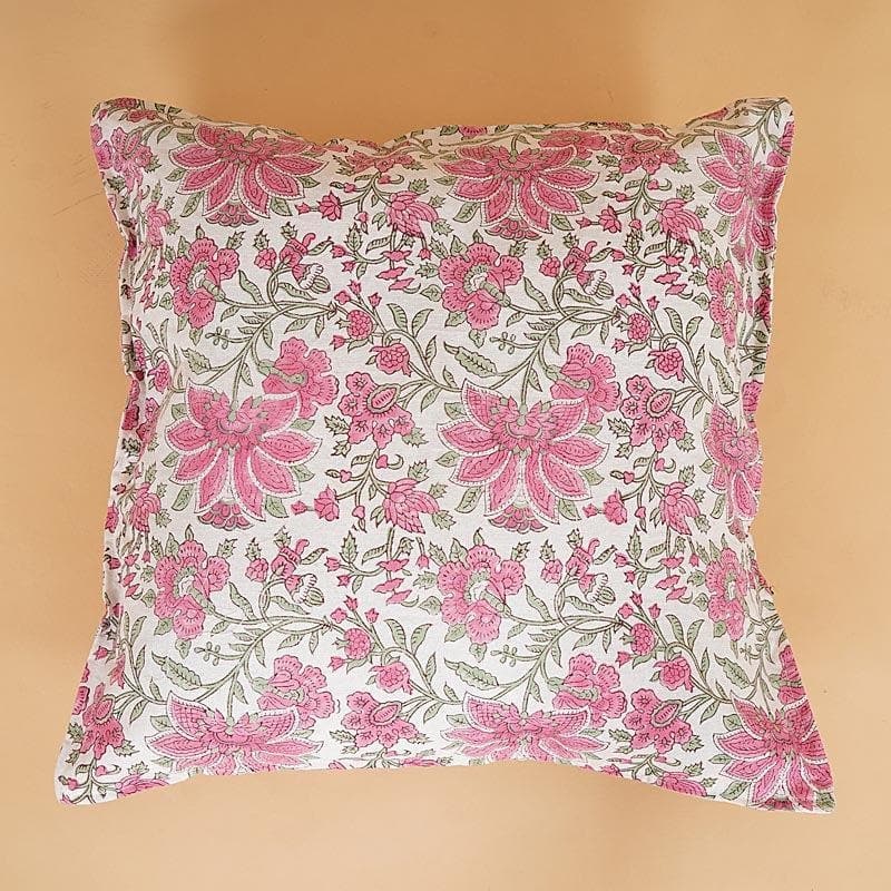 Cushion Cover Sets - Aadhira Floral Cushion Cover - Set Of Five