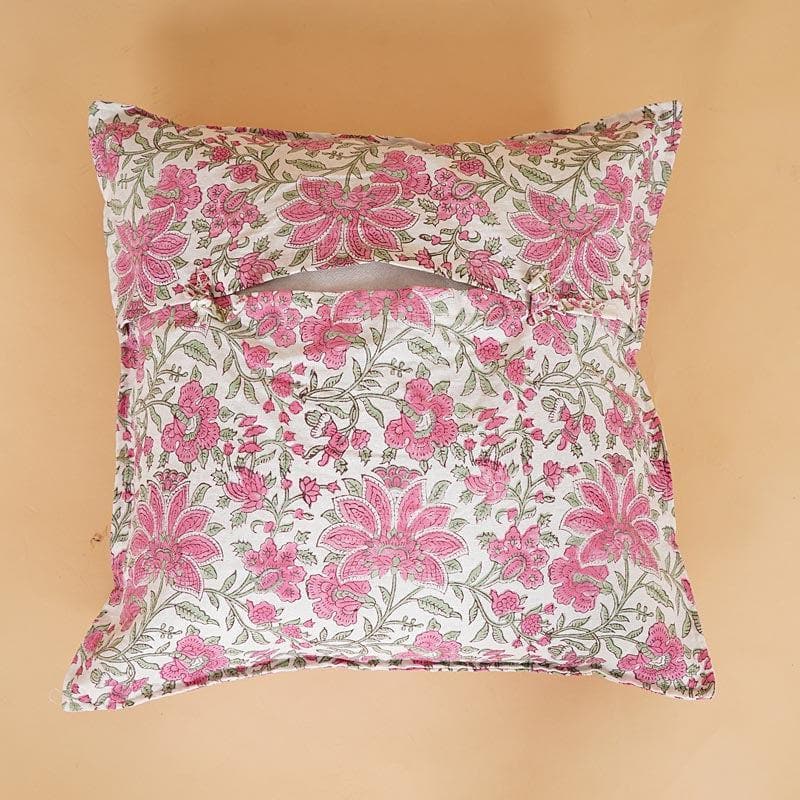 Cushion Cover Sets - Aadhira Floral Cushion Cover - Set Of Five