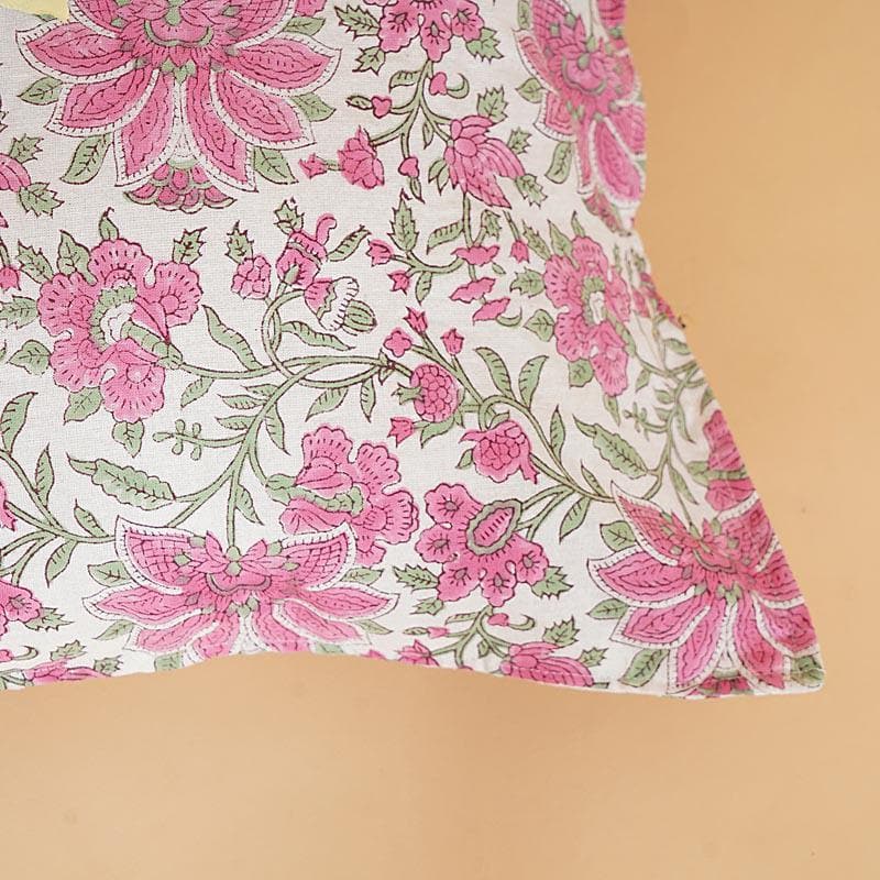 Buy Aadhira Floral Cushion Cover - Set Of Two Cushion Cover Sets from Vaaree