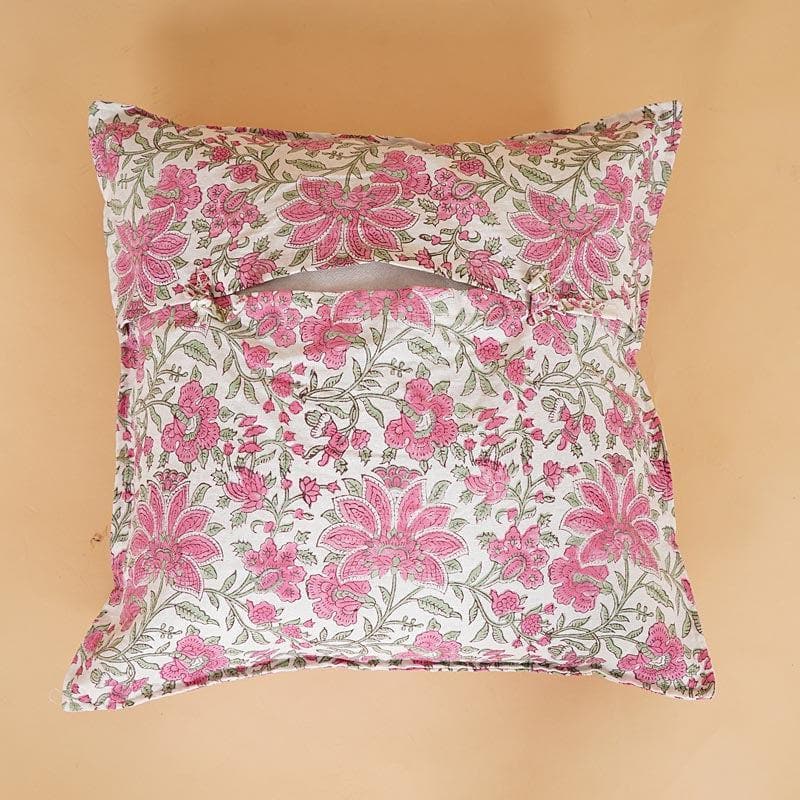 Cushion Cover Sets - Aadhira Floral Cushion Cover - Set Of Two