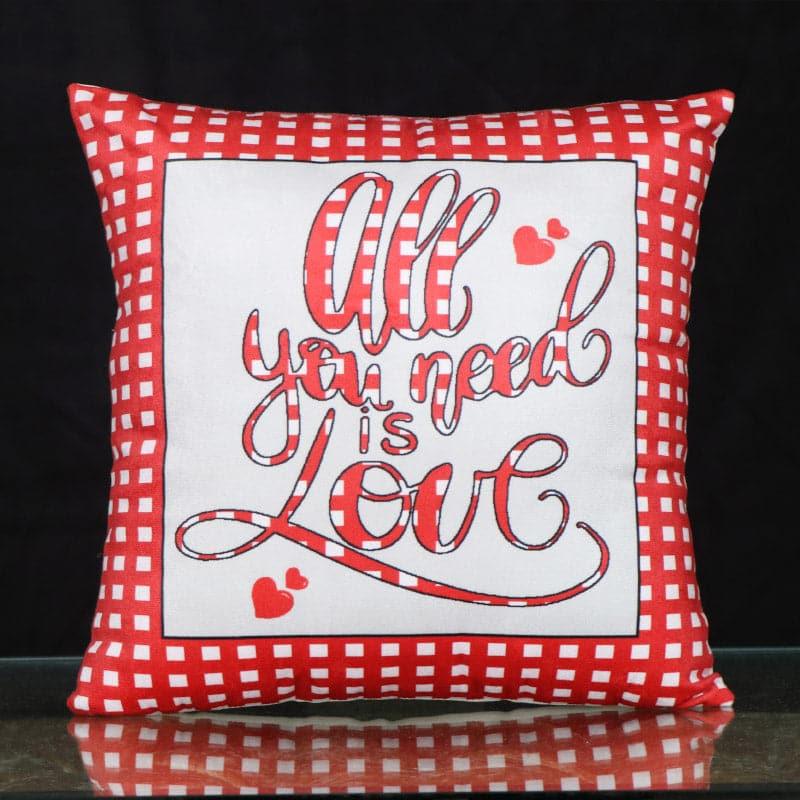 Cushion Cover Sets - All You Need Is Love Cushion Cover - Set of Two
