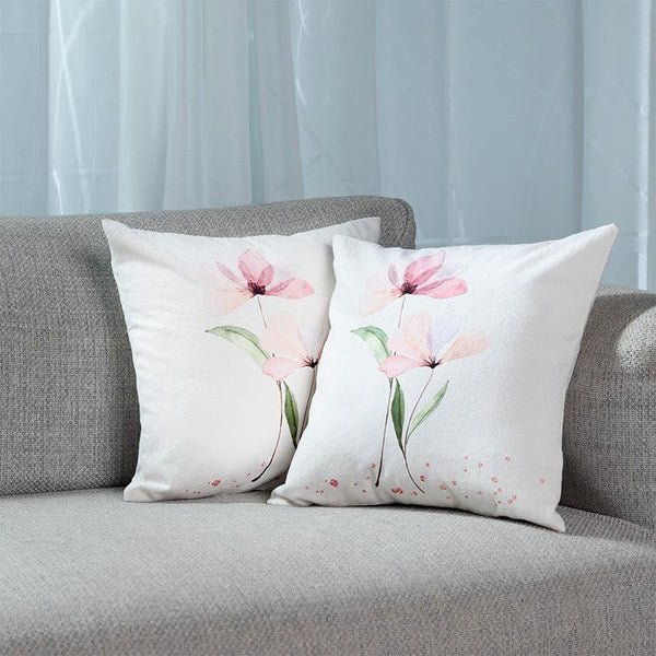 Cushion Cover Sets - Arista Floral Cushion Cover - Set Of Two