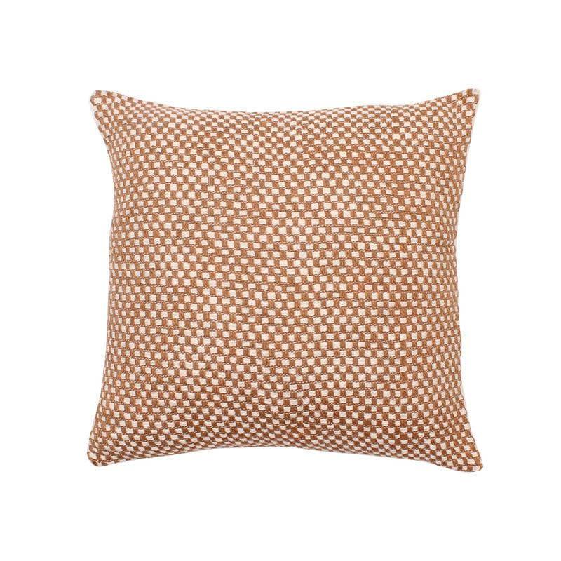 Buy Vindhya Cushion Cover (Brown) - Set Of Two Cushion Cover Sets from Vaaree