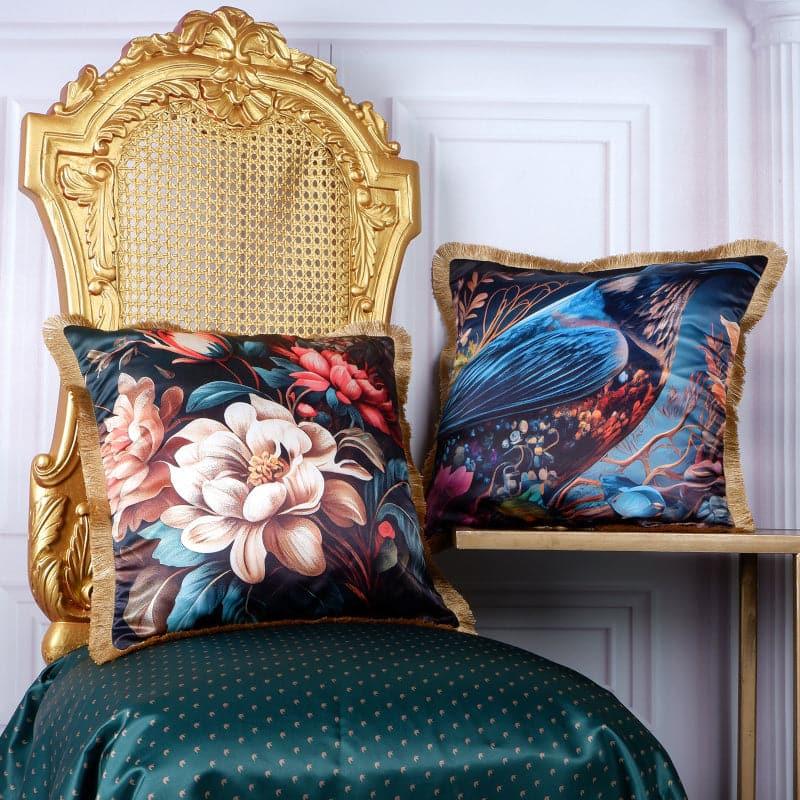 Buy Bloom Avian Cushion Cover - Set Of Two Cushion Cover Sets from Vaaree