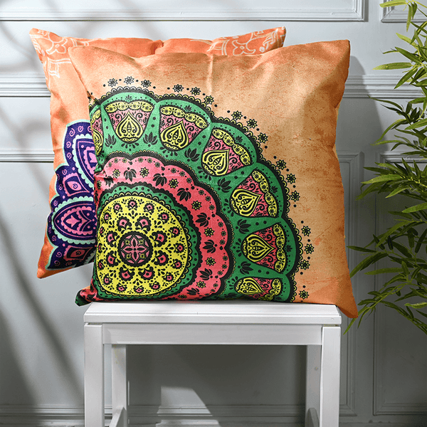 Cushion Cover Sets - Chakra Chic Cushion Cover - Set Of Two