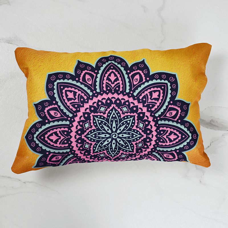 Buy Chakra Chic Lumbar Cushion Cover - Set Of Two Cushion Cover Sets from Vaaree