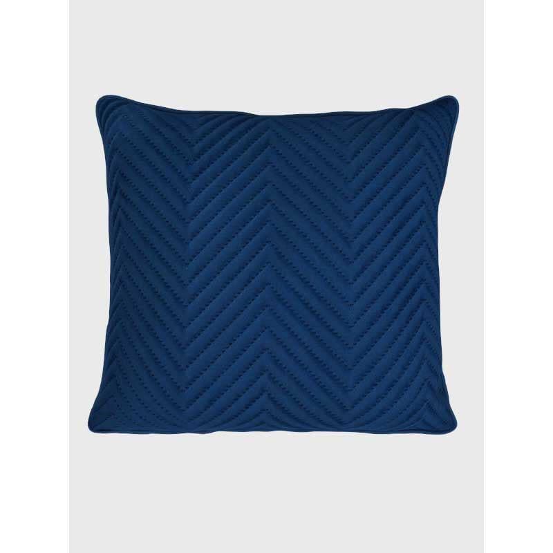 Buy Cushion Cover Sets - Chevron Cushion Cover (Blue) - Set Of Five at Vaaree online