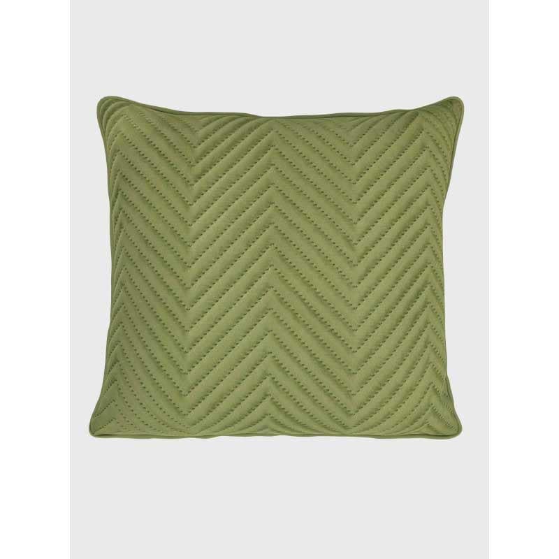 Cushion Cover Sets - Chevron Cushion Cover (Green) - Set Of Five