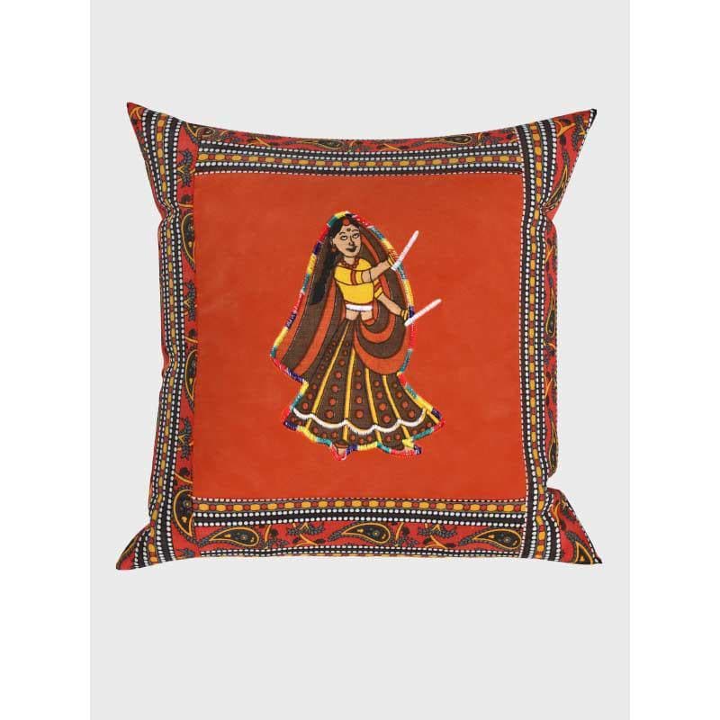 Cushion Cover Sets - Dandiya Queen Cushion Cover - Set Of Five