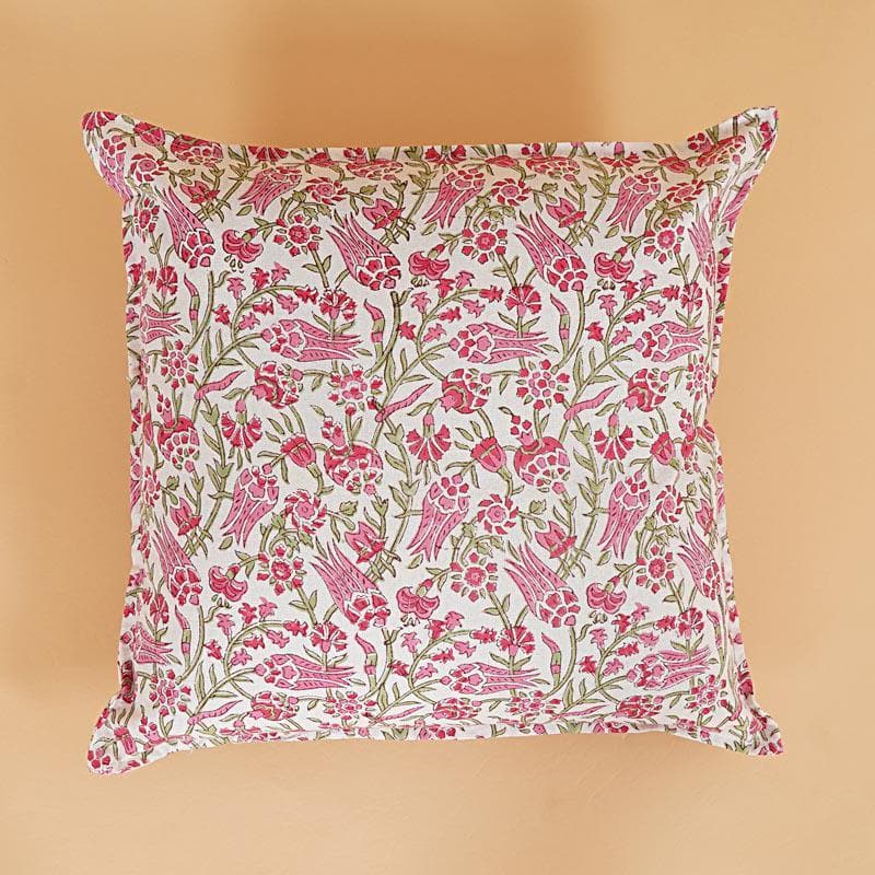 Cushion Cover Sets - Dharitri Floral Cushion Cover - Set Of Five