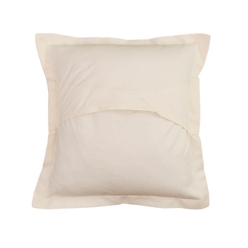 Buy Cushion Cover Sets - Dreamy Delight Cushion Cover (Off White) - Set of Two at Vaaree online