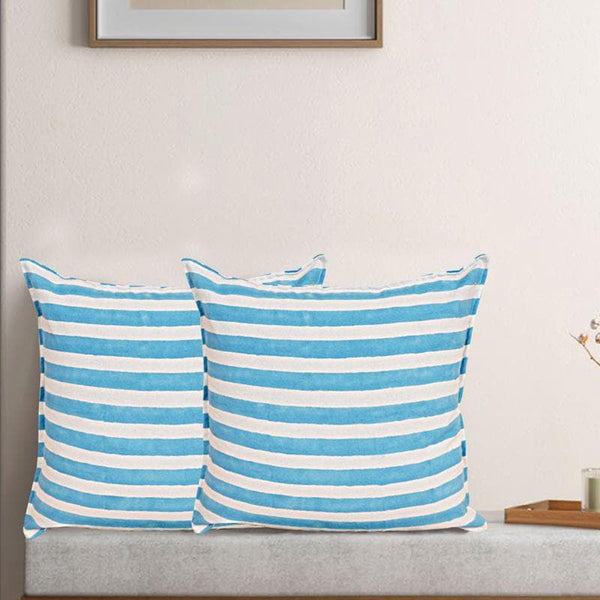 Cushion Cover Sets - Esther Striped Cushion Cover - Set Of Two