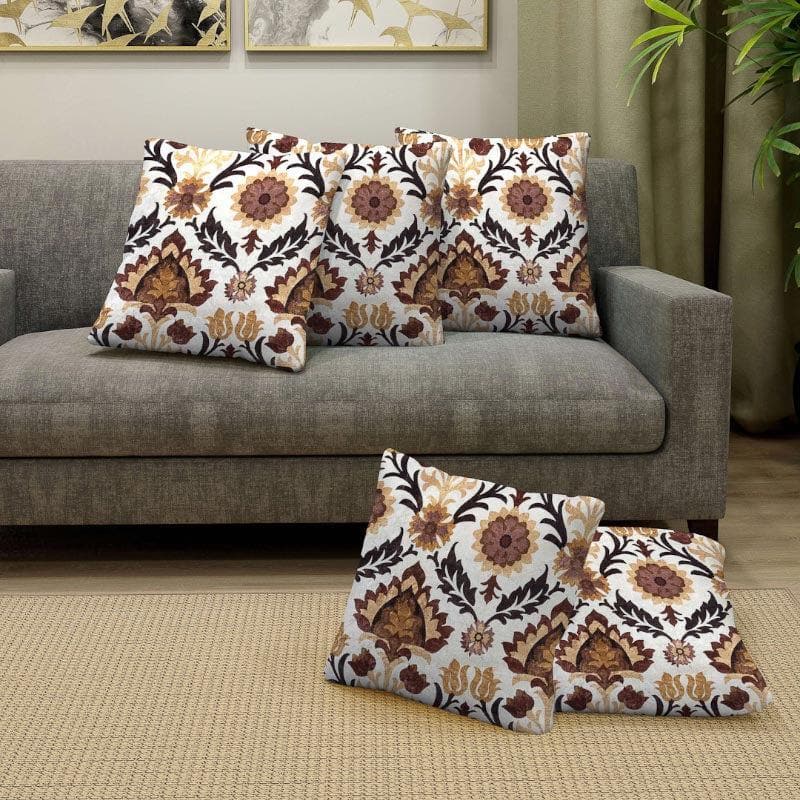 Cushion Cover Sets - Ethnix Drama Cushion Cover - Set Of Five