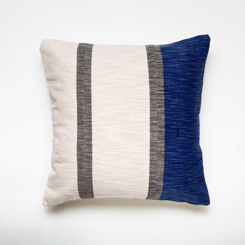 Buy Evaraa Cushion Cover (Blue) - Set Of Two Cushion Cover Sets from Vaaree