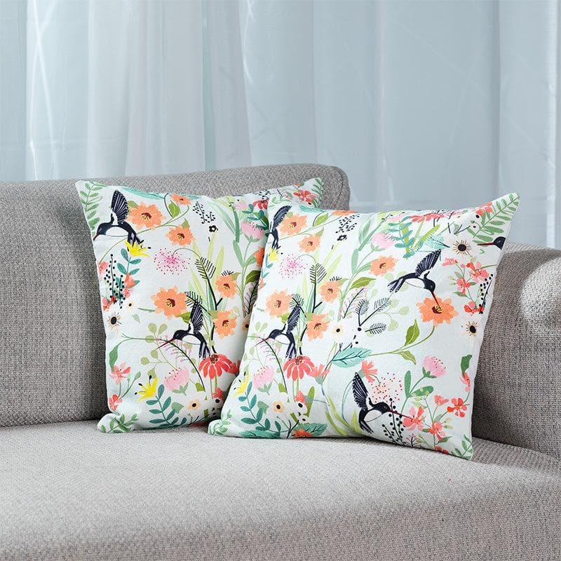 Buy Floral Bunch Cushion Cover - Set Of Two Cushion Cover Sets from Vaaree