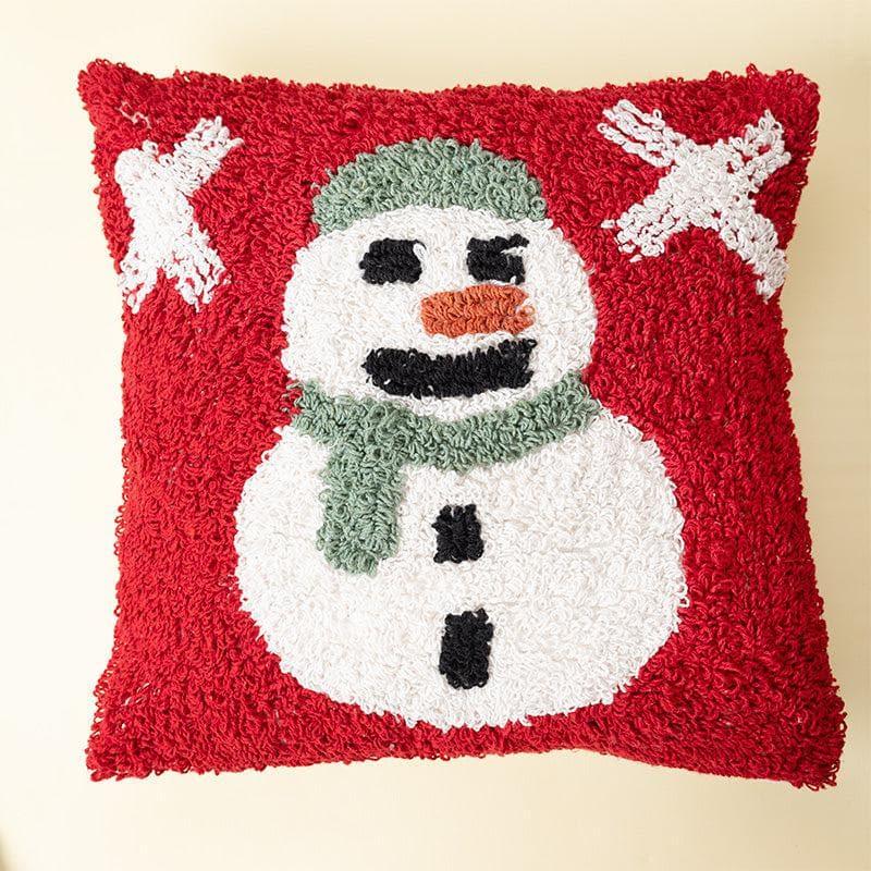 Cushion Cover Sets - Frosty Friend Cushion Cover - Set Of Two