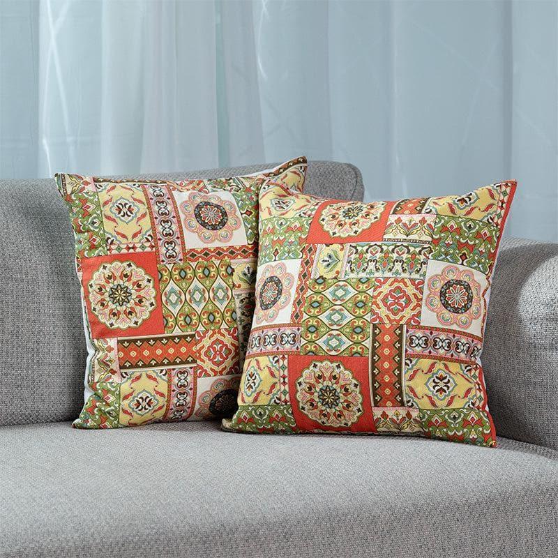 Buy Grandeur Gala Cushion Cover - Set Of Two Cushion Cover Sets from Vaaree