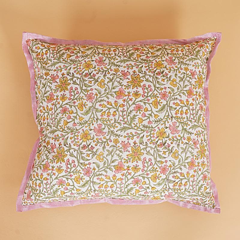 Cushion Cover Sets - Hinata Floral Cushion Cover - Set Of Five