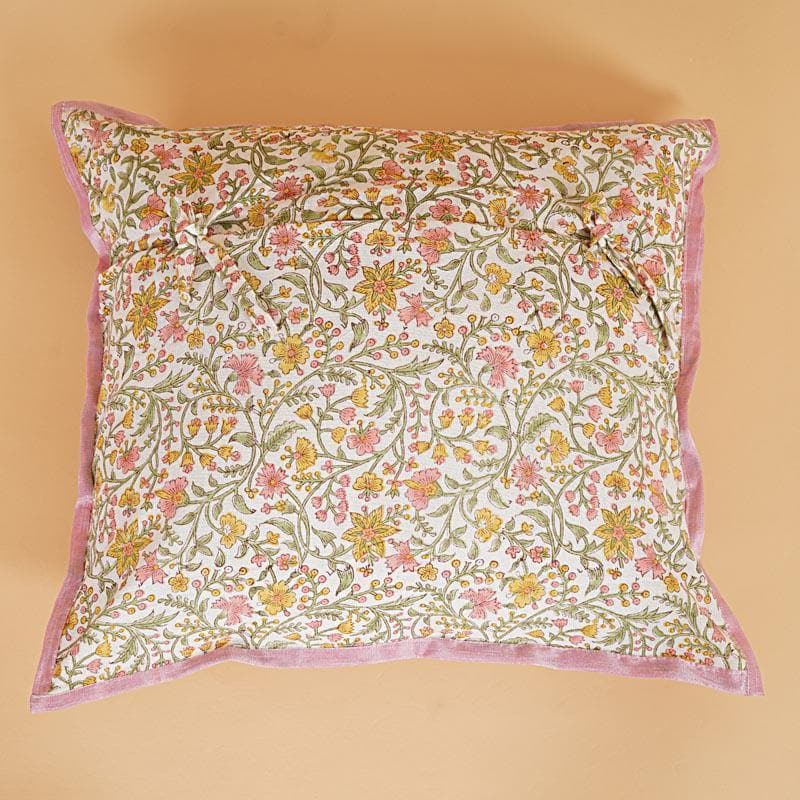 Cushion Cover Sets - Hinata Floral Cushion Cover - Set Of Two