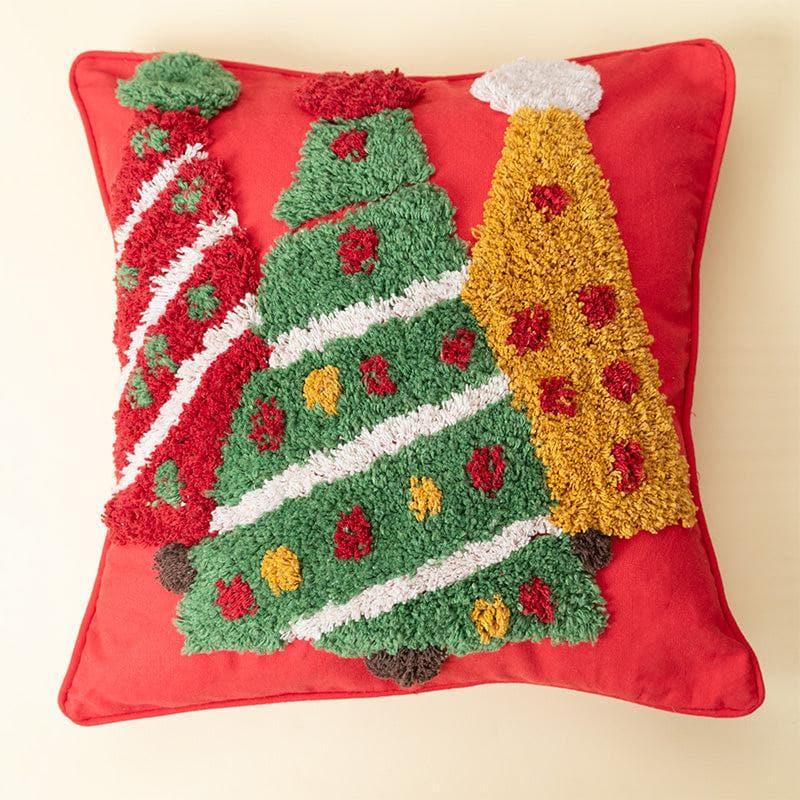 Cushion Cover Sets - Holiday Fir Cushion Cover - Set Of Two