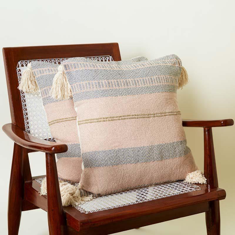 Cushion Cover Sets - Infinity Stripe Cushion Cover - Set Of Two