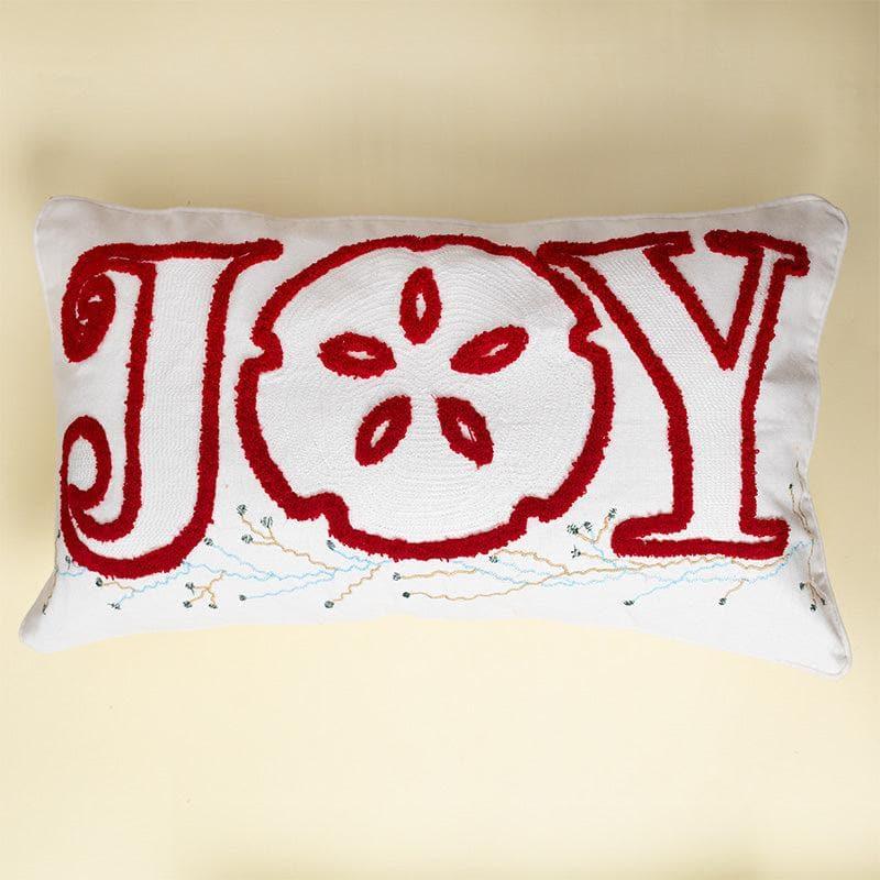 Buy Cushion Cover Sets - Joy Jingle Cushion Cover - Set Of Two at Vaaree online